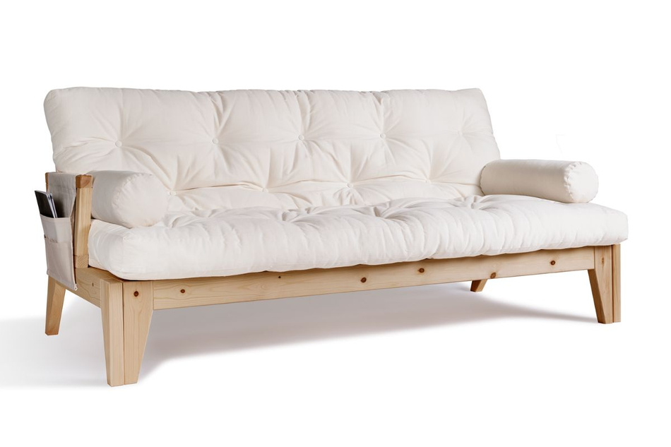 Canapé lit 200 cm - Sakura - Pascall Futon Ecru