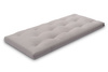 Matelas 90x200 naturel - Futon Slim Natural - Pascall Gris
