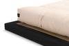 Lit en bois 140x200 - Zen Black Tatami - Pascall