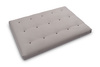 Matelas 140x200 naturel - Futon Hybrid Pocket H4 - Pascall Gris
