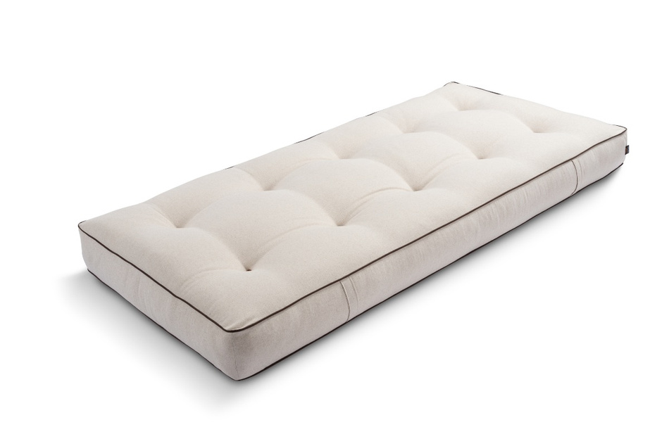 Matelas 90x200 naturel avec latex et 2x coco- Futon Comfort Relax Hard Kedro - Pascall Lin