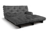 Canapé lit 180x200 - Slim Basic Black - Pascall Futon Gris