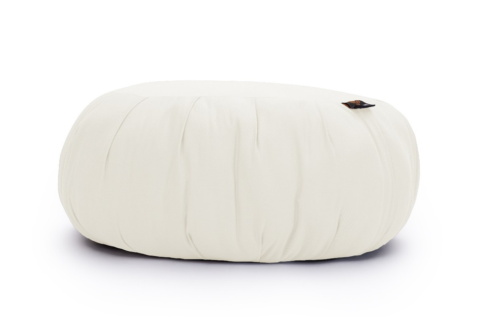 Coussin de méditation Zafu 25x50 - Pascall Ecru