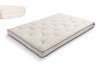 Matelas Futon 120x200 naturel avec latex - Slim Duo Latex Kedro - Pascall Lin