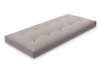 Matelas 90x200 naturel avec de la laine, coco et 2x latex - Futon Comfort Wool - Pascall Gris
