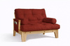 Fauteuil Sakura - Pascall Futon Brique