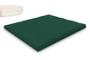 Matelas 180x200 naturel avec latex - Futon Slim Duo Latex - Pascall Vert Bouteille