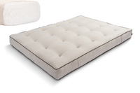 Matelas 200x200 naturel - Futon Comfort Natural - Pascall Kedro Lin