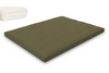 Matelas 160x200 naturel avec latex - Futon Slim Latex - Pascall Kaki