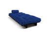 Canapé lit 90x200 - Slim Exclusive Black - Pascall Futon Bleu