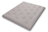 Matelas 160x200 naturel avec latex - Futon Slim Latex - Pascall Gris