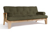 Canapé lit 200 cm - Sakura - Pascall Futon Kaki