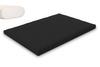 Matelas 140x200 naturel - Futon Slim Natural - Pascall Noir