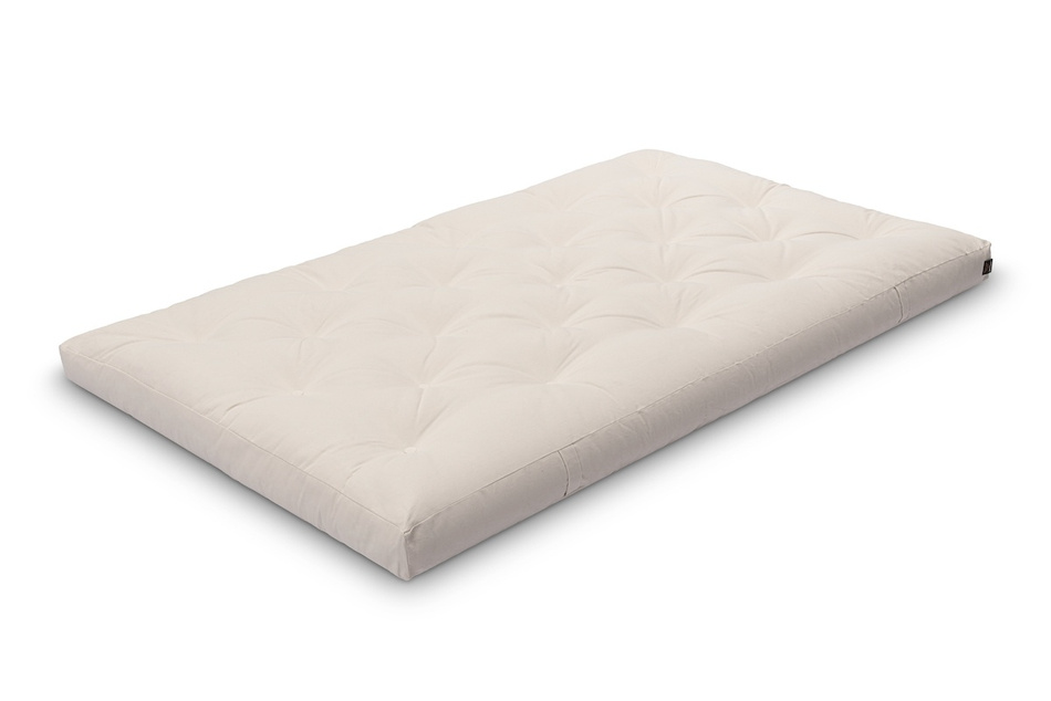 Matelas 120x200 naturel avec latex - Futon Slim Latex - Pascall Bordeaux
