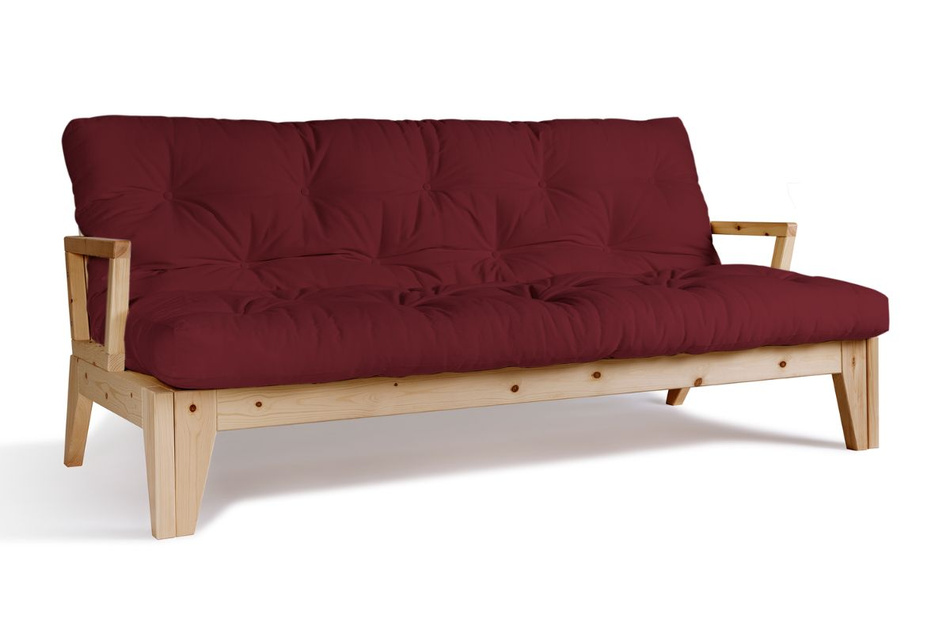 Canapé lit 200 cm - Sakura - Pascall Futon Bordeaux