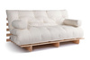 Canapé lit 180x200 - Slim Exclusive Classic - Pascall Futon Ecru