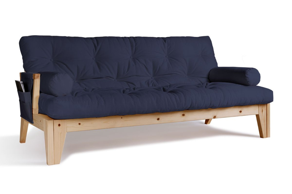 Canapé lit 200 cm - Sakura - Pascall Futon Bleu Marine