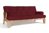 Canapé lit 200 cm - Sakura - Pascall Futon Bordeaux