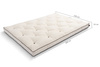 Matelas 140x200 naturel avec latex - Futon Slim Latex Kedro - Pascall Ecru