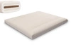 Ecru \ Coton non tissé + 3 cm de couche de noix de coco + 2 x 3 cm de couche de latex \ 180x200 cm