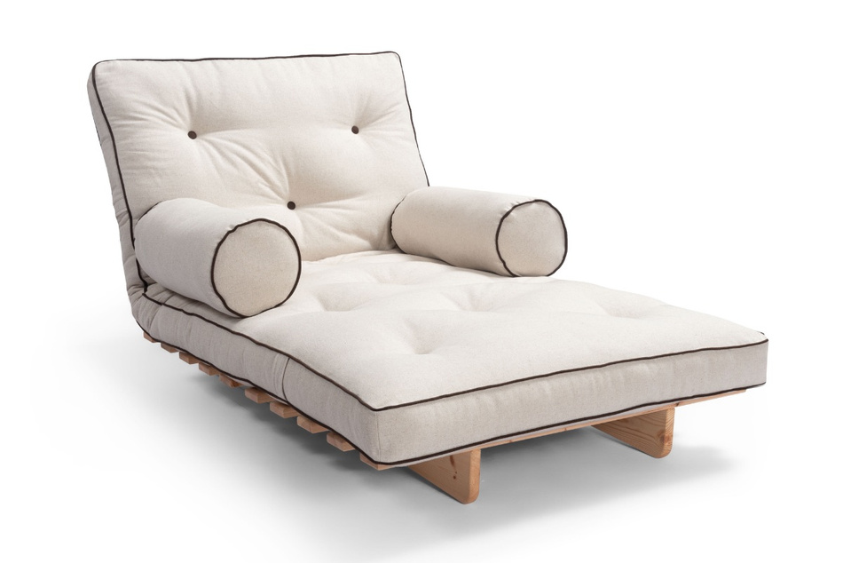Canapé lit 90x200 - Slim Comfort Kedro Classic - Pascall Futon Lin