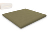 Matelas 200x200 naturel avec latex - Futon Slim Latex - Pascall Kaki