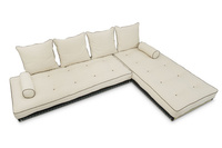 Canape d’angle Tatami Medium Duo Coco Kedro 100x200 - Pascall Futon Lin