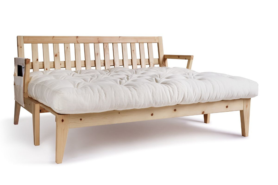 Canapé lit 200 cm - Sakura - Pascall Futon Ecru
