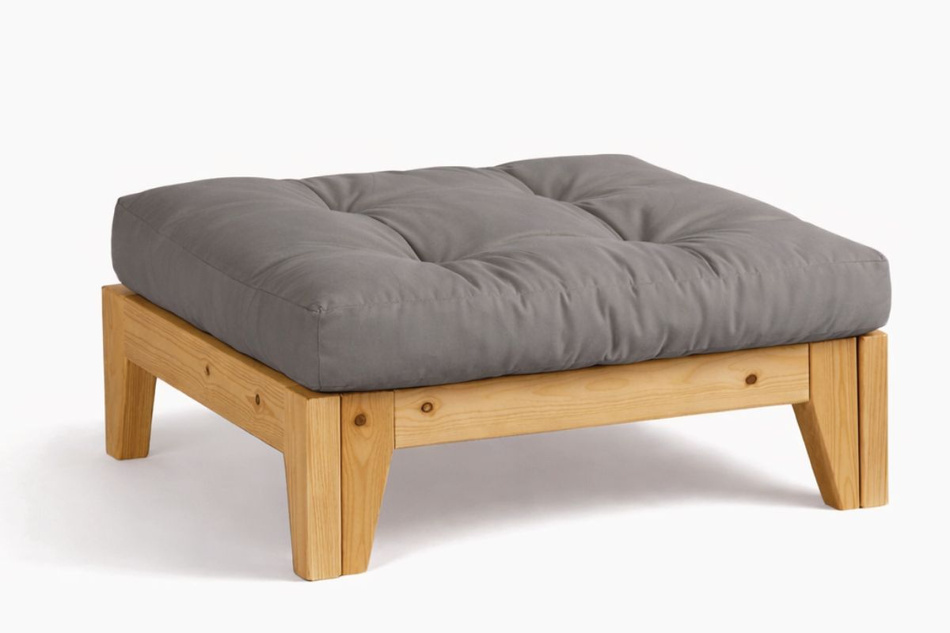 Repose-pieds Sakura - Pascall Futon Gris