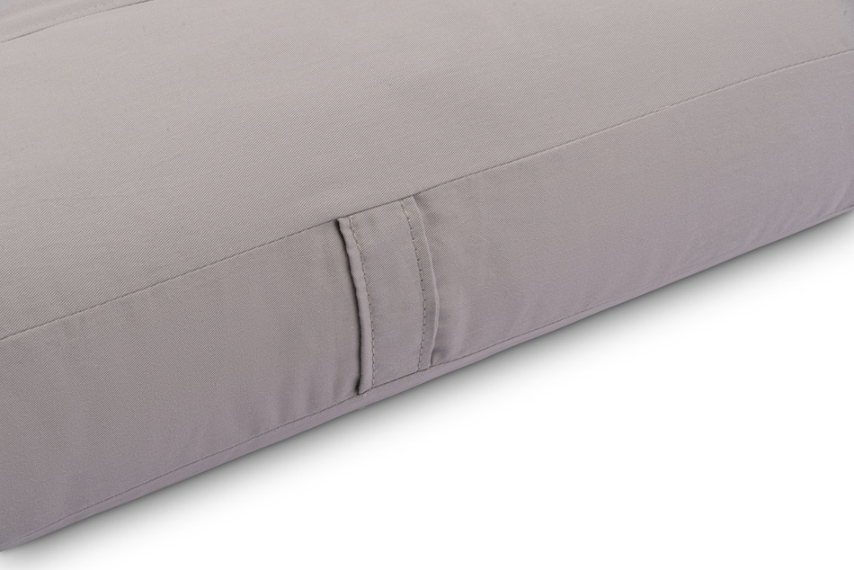 Matelas 180x200 naturel avec coco - Futon Medium Coco - Pascall Gris