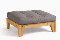 Repose-pieds Sakura - Pascall Futon Gris
