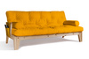 Canapé lit 200 cm - Sakura - Pascall Futon Jaune