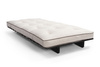 Canapé lit 90x200 - Slim Comfort Kedro Black - Pascall Futon Lin