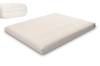 Matelas 160x200 naturel avec latex - Futon Medium Duo Latex - Pascall Ecru