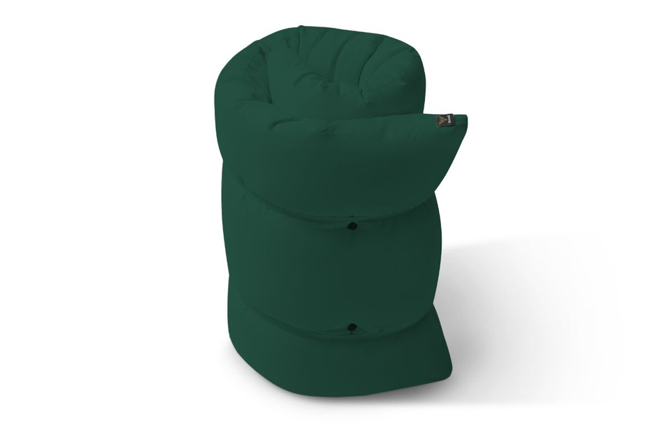 Matelas 70x200 naturel - Futon Pascall Travel Natural Vert Bouteille