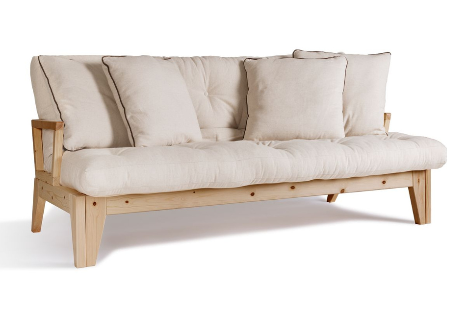 Canapé lit 200 cm - Sakura - Pascall Futon Lin