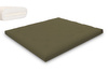 Matelas 180x200 naturel avec latex - Futon Slim Latex - Pascall Kaki