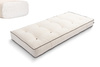 Matelas 90x200 naturel - Futon Comfort Natural - Pascall Kedro Ecru