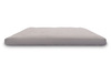 Matelas 160x200 naturel - Futon Slim Natural - Pascall Gris