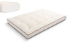 Matelas 120x200 naturel - Futon Medium Natural Kedro - Pascall Ecru