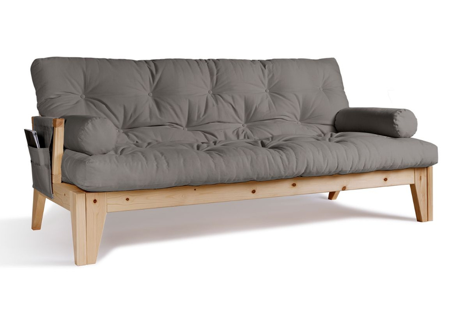 Canapé lit 200 cm - Sakura - Pascall Futon Gris