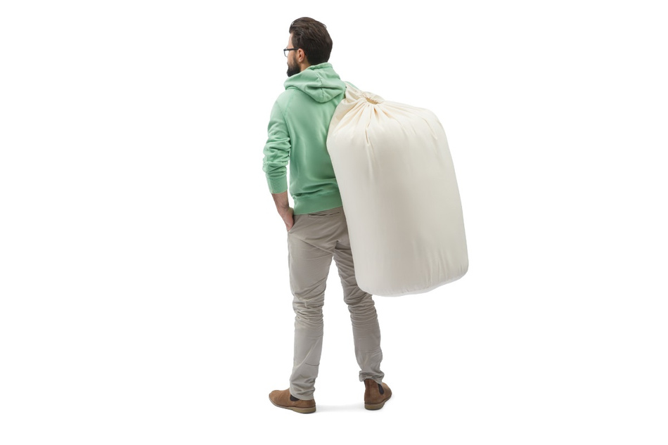 Matelas 90x200 naturel - Futon Pascall Travel Natural Bordeaux