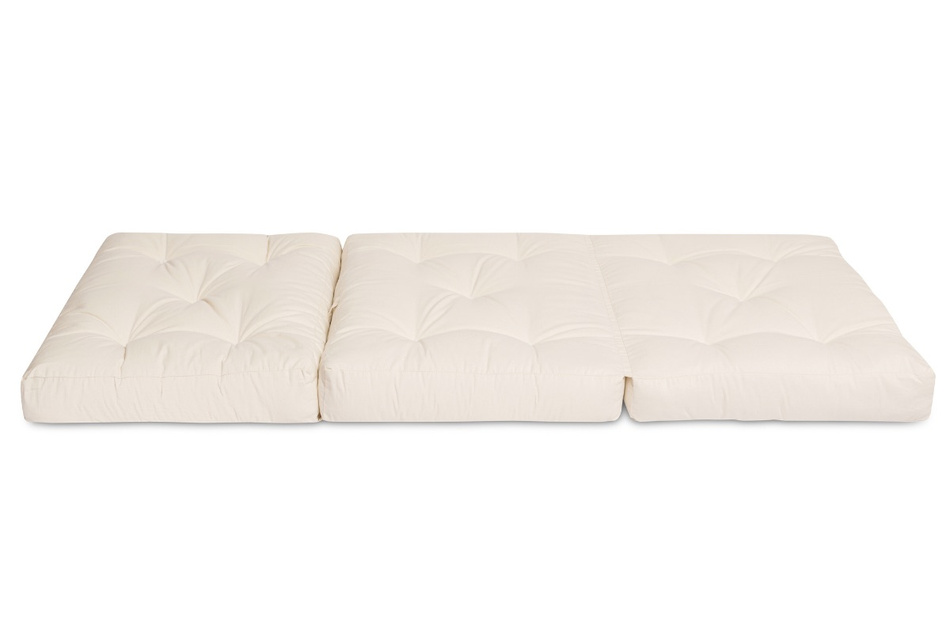 Matelas Pliable 70x200 - Futon Flex Natural - Pascall Ecru