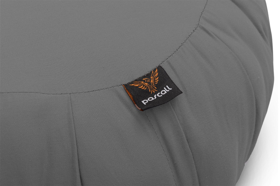 Coussin de méditation Zafu 25x50 - Pascall Gris