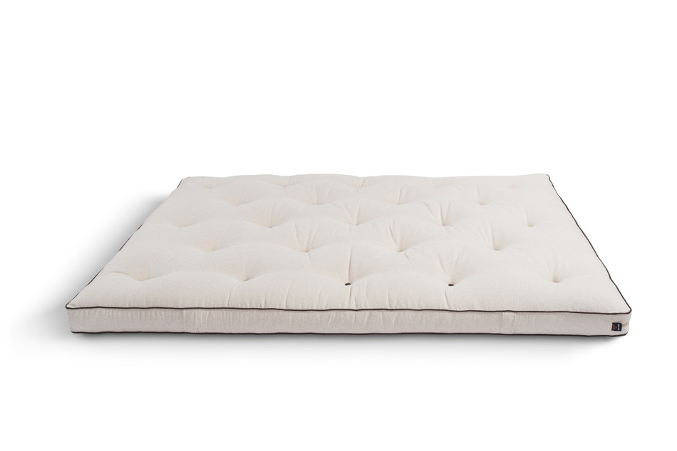 Matelas 180x200 naturel - Futon Slim Natural - Pascall Lin