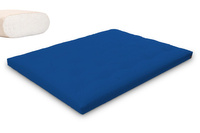 Matelas 160x200 naturel - Futon Slim Natural - Pascall Bleu