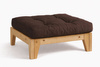 Repose-pieds Sakura - Pascall Futon Marron