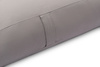 Matelas 200x200 naturel avec de la laine, coco et 2x latex - Futon Comfort Wool - Pascall Gris