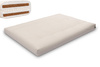 Matelas 140x200 naturel avec latex et 2x coco- Futon Comfort Relax Hard - Pascall Ecru