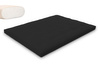 Matelas 160x200 naturel - Futon Slim Natural - Pascall Noir